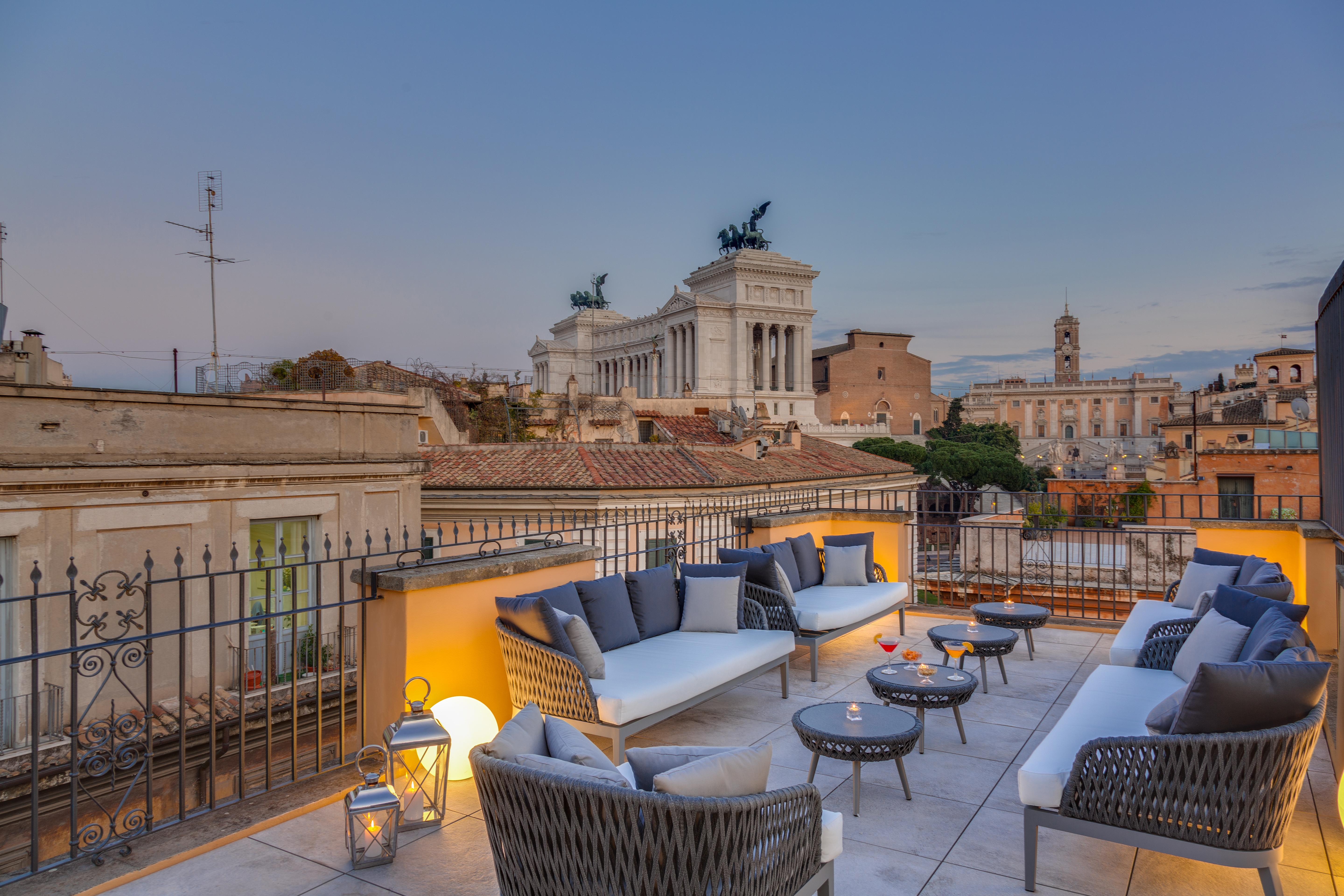 Otivm Hotel Roma Esterno foto