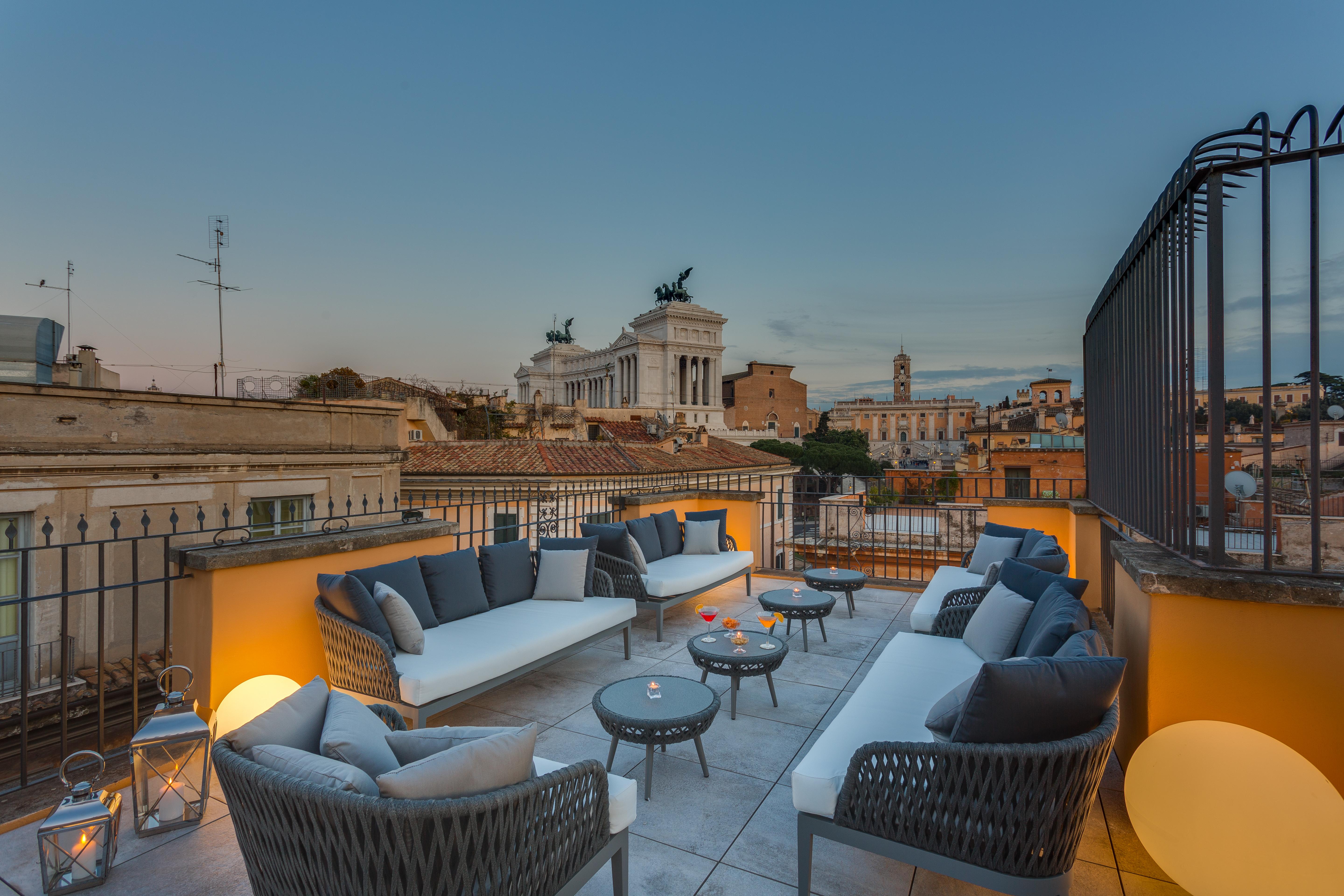 Otivm Hotel Roma Esterno foto