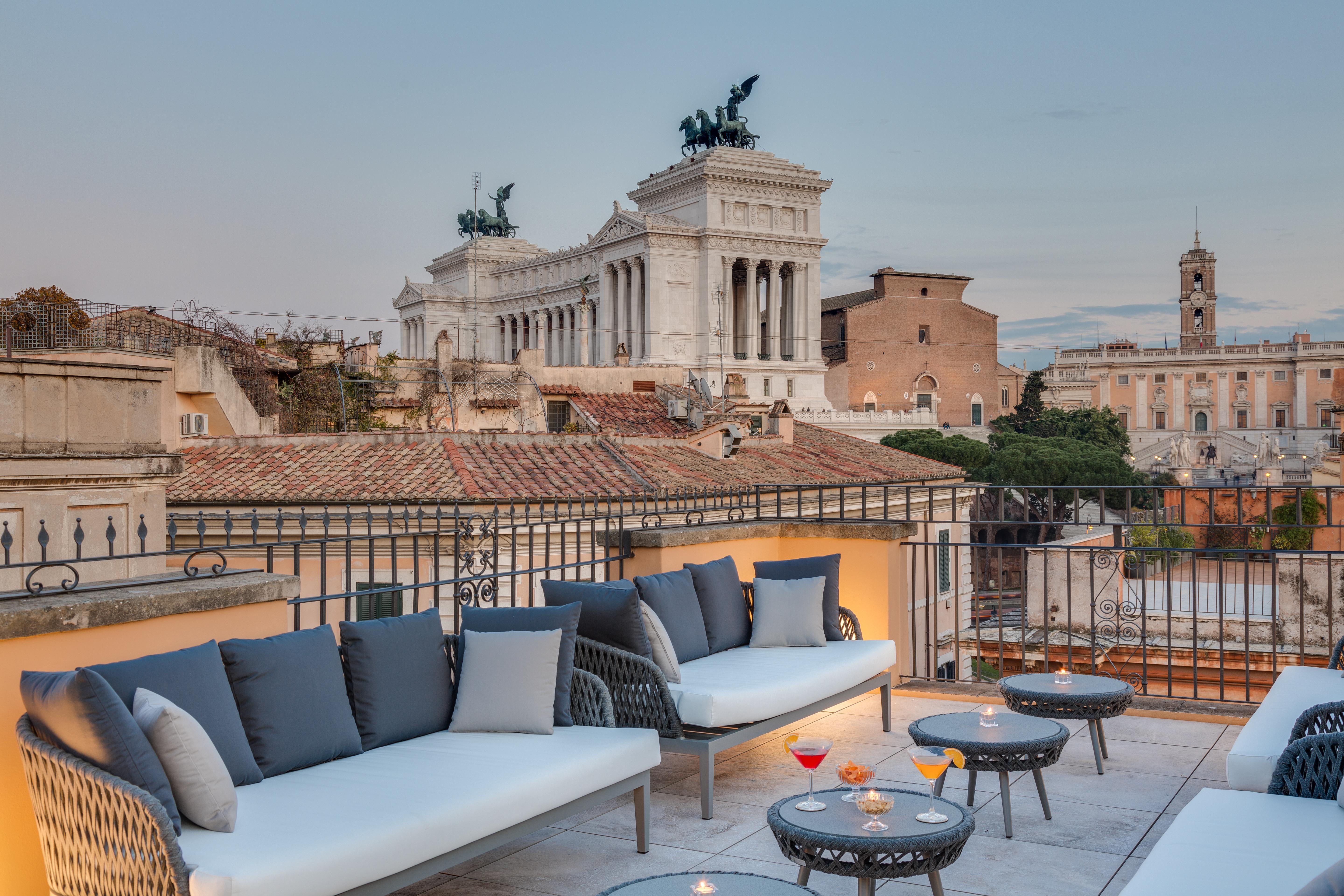 Otivm Hotel Roma Esterno foto