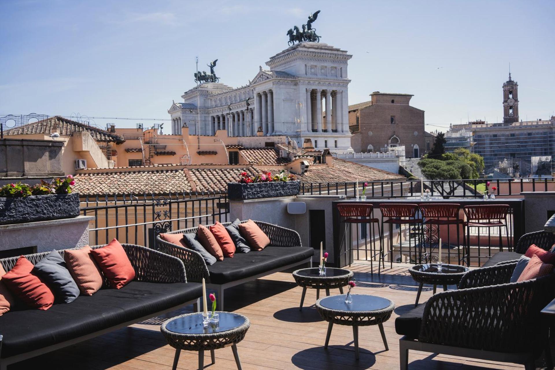 Otivm Hotel Roma Esterno foto