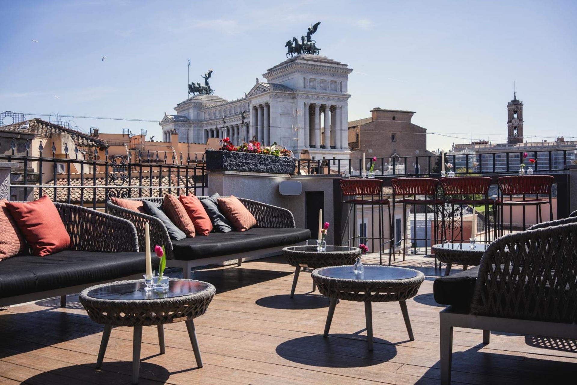 Otivm Hotel Roma Esterno foto