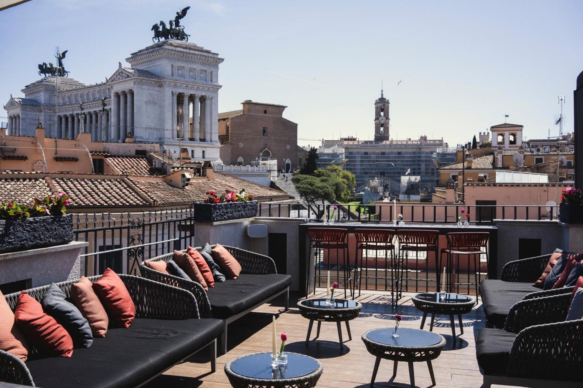 Otivm Hotel Roma Esterno foto